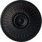 Ekena Millwork Modena Ceiling Medallion (Fits Canopies up to 5 1/4"), Hand-Painted Steel Gray, 23 1/2"OD x 3 1/2"P CM23MOSGS - alternate 1